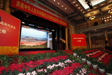 刘莹会长在京参加庆祝建国63周年系列活动